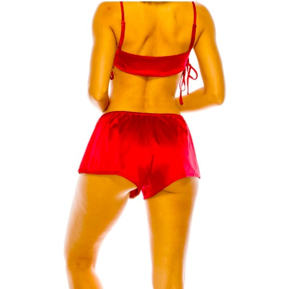 Satin PJ Short Set